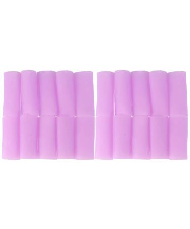 BESPORTBLE 20pcs Gel Toe Protector Gel Toe Cap Gel Finger Cover Finger Sleeve Tubes for Finger Trigger Basketball Mallet Arthritis Corns Blisters