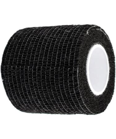 Self Adherent Wrap Waterproof Elastic Bandage Tape Breathable Athletic Wrap Black 5x450cm. - Buy Online on GoSupps.com