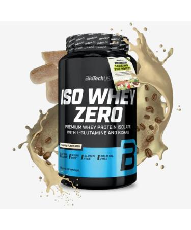 BioTechUSA Iso Whey Zero: Protein Isolated Tiramisu Flavour 908g