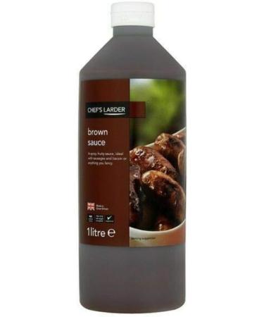 Chef's Larder Brown Sauce 1 Litre - Buy Online on GoSupps.com
