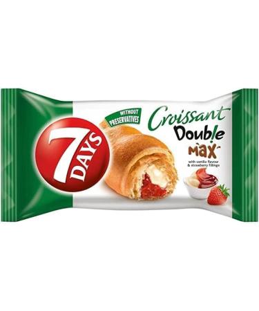 7 Days Combo| Croissant Hazel nut max | Max Croissant CACAO | Double Max Croissant Cocoa&Vanilla | Double Max Croissant Strawberry&Vanilla | Double Max Croissant Cherry&Vanilla | 80G - Buy Online on GoSupps.com