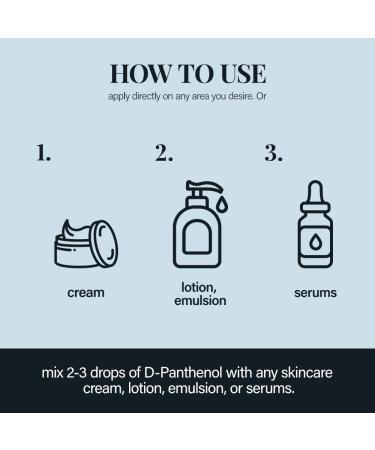 D-Panthenol (Provitamin B5) Serum 0.33 fl. oz. 10ml dexpanthenol 75% - Buy Online on GoSupps.com