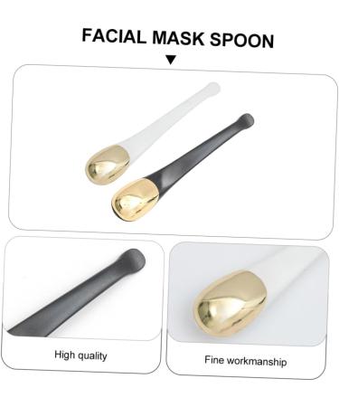 FOMIYES Lot de 2 Cuill res Cr me pour Les Yeux pour Le Visage pour Masque Facial Outil de Maquillage en M tal 2 Pi ces - Buy Online on GoSupps.com