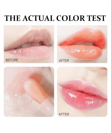 Yasovigi Hydrating Lip Oil Plumping Tint Gloss Pink - Moisturizing Lip Care Stick - Nourishing & Repairing Formula - Non-sticky - Moisture-Infused - Buy Online on GoSupps.com