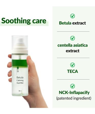 Buy Betula Calming Dual Mist 3.04 fl oz - Hydrating & Soothing Facial Spray | International Shipping Available - Buy Online on GoSupps.com