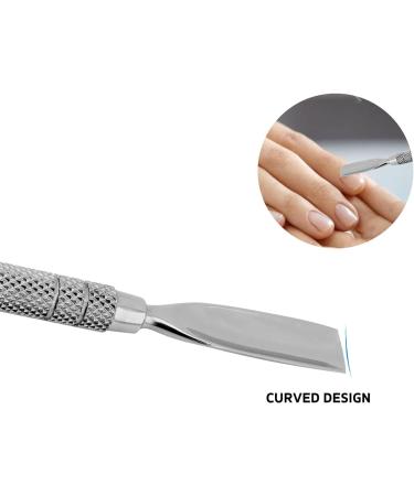 Haryali London Cuticle Pusher - Steady Grip Cuticle Pusher Tool 6 inches - Knife End Cuticle Trimmer and Pusher for Safe and Precise Cuticle Removal - Buy Online on GoSupps.com