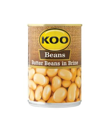 Koo Butter Beans in Brine 4 Pack - Buy Online at [Your Company Name] - Buy Online on GoSupps.com