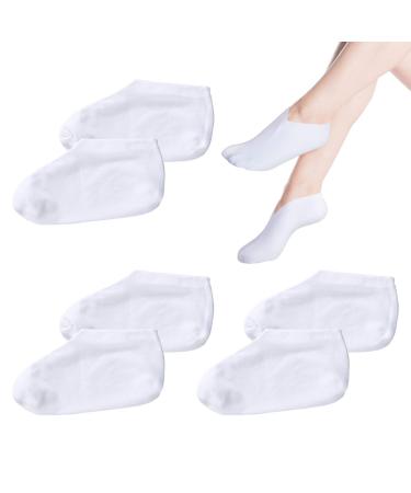 Moisturising Socks 3 Pairs Moisture Socks for Feet Overnight Foot Socks Moisturising for Dry Feet Moisturising Foot Socks for Cracked Heel Repair Cotton Socks for Moisturising for Women and Men