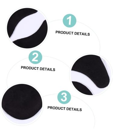 NOLITOY Horoscope Half Pad Insoles for Men & Women - 2 Pairs Black Work Boot Inserts (10x5.5cm) | International Shipping Available - Buy Online on GoSupps.com