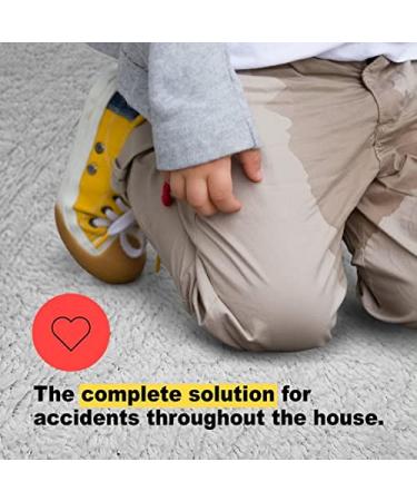 Urine Gone Stain & Odor Eliminator: Professional Strength Fast-Acting Enzyme-Based Solution Instantly Penetrates and Neutralizes into the Fibers of a Carpet Stops Pets from Remarking - Buy Online on GoSupps.com