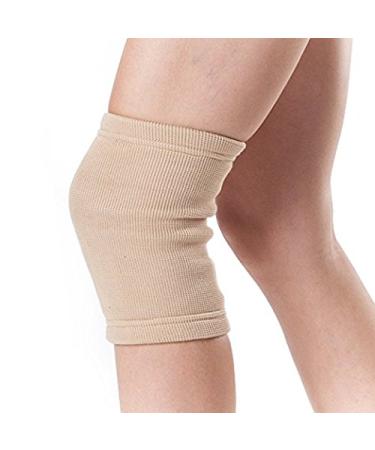 Felicity Daiwa Magnetic Knee Support - Comfort & Firm Support for Arthritis Joint Pain & Injury Recovery | Large Beige - Buy Online on GoSupps.com