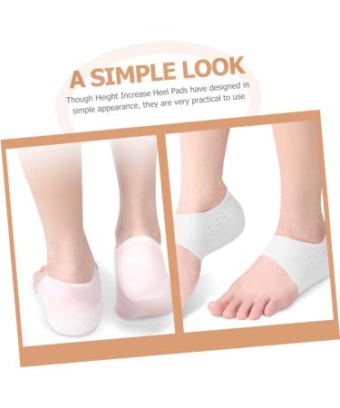 FOMIYES Height Increasing Insoles - 3 Pairs Invisible Heel Pads for Leg Lengthening - Soft Skin-Friendly Shoe Lift Insoles - Buy Online on GoSupps.com