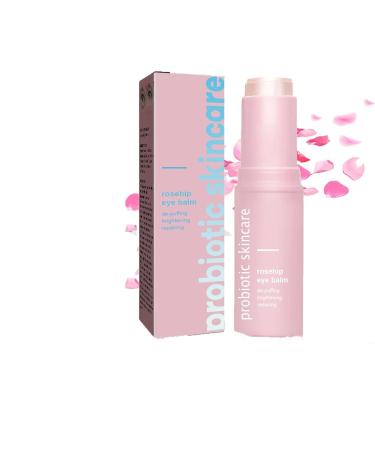 HLMULL Eye Cream Stick, Rosehip Anti-Wrinkle Balm, Firming Eye Cream, Reduces Under Eye Bags, Dark Circles and Puffiness