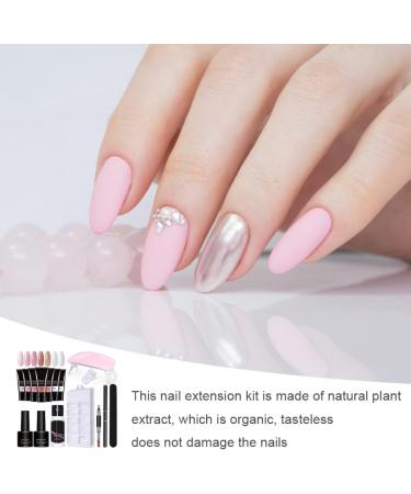 Builder Gel Nail Kit Gel Nail Kit 15ml 7 Colors Gel Extension Nail Kit with UV Lamp Nail File Clip Builder Gel Nail Kit Long-Lasting Gel Polish Starter Kit for Home Salon - Buy Online on GoSupps.com