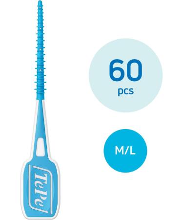 TEPE Easypick Dental Picks - Size M/L (1 x 60 Picks) for Daily Oral Hygiene, Healthy Teeth, and Gums - Buy Online on GoSupps.com