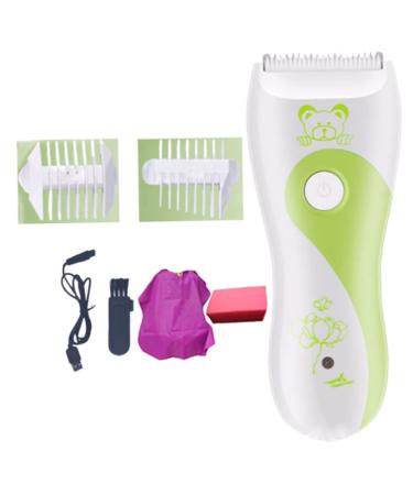 KALLORY Electric Razor 1set Trimmer Clippers Automatic Cutting of Color for Sponge Infant Charging USB Rechargeable Hair Gifts Electric Home Cloth Mute Clipper Kit Random Electric Shaver