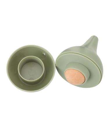 Healeved Oil-absorbing Ball Nutragina Healthy Skin Glabrous Skin Volcano Stone Rolling Bead Facial Volcano Bead Skin Care Volcano Stone Massaging Rolling Volcano Stone Facial Volcano Stone 7.5X5X5CM Green