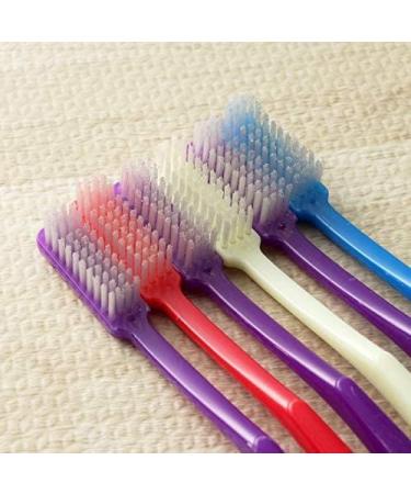 TEONEI Hard Bristles Toothbrush - Durable Manual & Travel Toothbrush (10PCS) for Perfect Oral Hygiene | International Shipping Available - Buy Online on GoSupps.com