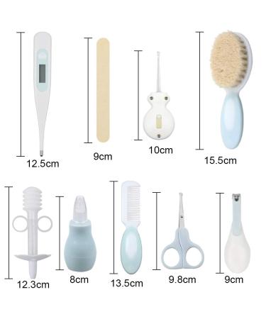 Lictin 15-Piece Baby Care Set | Newborn Bath & Starter Kit for Babies and Toddlers - Blue | International Shipping Available - Buy Online on GoSupps.com