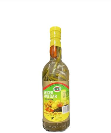 Spiced Vinegar Pamai Pai UFC Sinamak Philippines Spicy Vinegar 750ml (Pack of 2) - Buy Online on GoSupps.com