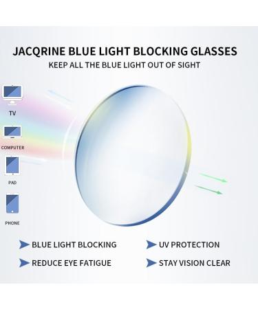 Shop Stylish Blue Light Blocking Glasses for Women | Anti Eyestrain & UV Protection | Oversized Rectangle & Cat Eye Styles - Buy Online on GoSupps.com