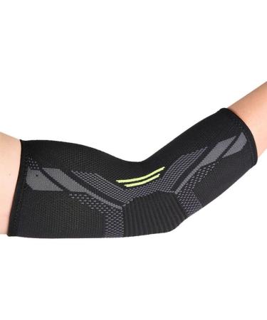 Elbow Brace Compression Support - Arm Sleeve for Basketball & Volleyball - Pain Relief Pads for Men & Women - Breathable Elastic Nylon 1 Pair - Buy Online on GoSupps.com