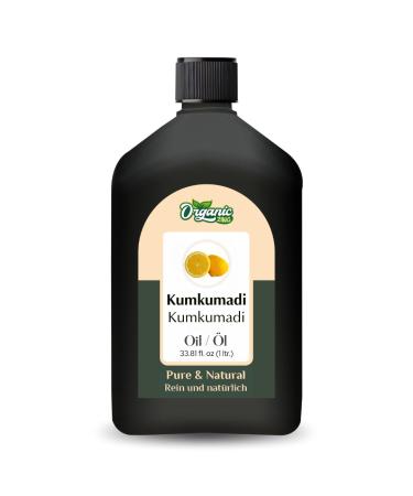 ORGANIC ZING Organic Zing Kumkumadi Oil (Crocus Sativus) - Pure and Natural Carrier Oil for Skin Care and Massage - 1000ml