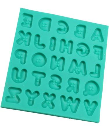 COHEALI 2pcs Cake Tool Alphabet Fondant molds Cookie Cake Cupcake Silicone Candy molds Symbols Cake molds Letter Chocolate Silicone soap Mold Alphabet Silicone molds Bread Cartoon Greenx2pcs 12x13cmx2pcs - Buy Online on GoSupps.com