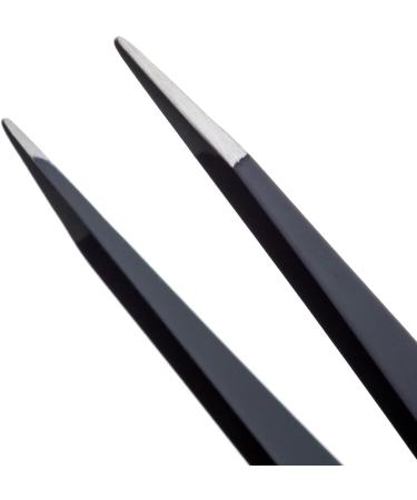 Lune+Aster Point Tweezer - Stainless Steel Precision Tweezer for Brow Grooming & Ingrown Hair Removal - Buy Online on GoSupps.com