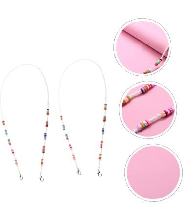 KOMBIUDA 2pcs Anti-Drop Chain Shot Glasses Suspenders | Custom Folk Design for Kids | Durable Polymer Clay - Buy Online on GoSupps.com