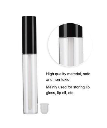 Filfeel 50 Pack 10ml Clear Lip Gloss Containers - Refillable Travel Vials for Lipstick Lip Balm & Sampling - Buy Online on GoSupps.com