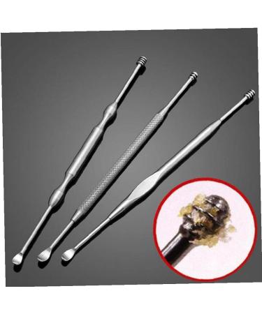 Buy PiniceCore 3 Pieces Stainless Steel Ear Picks - Wax Removal & Ear Care Tool for All Skin Types | International Shipping - Buy Online on GoSupps.com