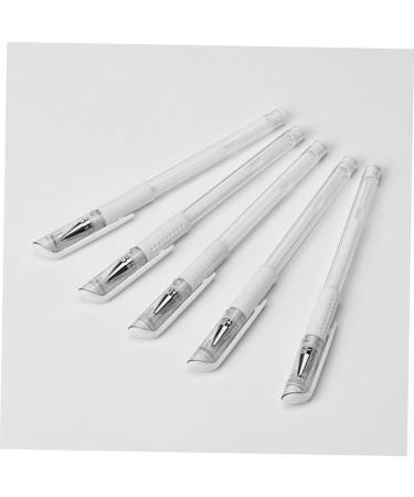 MUSISALY 1 Set Fixed Point Line Pen Brow Pencil Mark Pens Portable Marking Pen Tattoos Marker White Plastic 15.00X0.80X0.80CM White - Buy Online on GoSupps.com