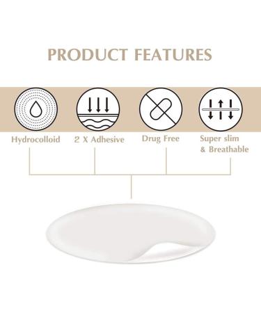 Spot Patch 216 Dots - Anti-stain Waterproof and Invisible - Absorbs water and oil prevents scars reduces bumps - Buy Online on GoSupps.com