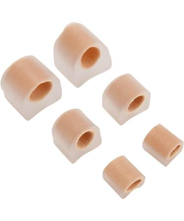 SEBS Toe Corrector Spacer Bunion Corrector - 3 Pair Set for Hammertoes - Comfortable Fit, Prevents Friction - Buy Online on GoSupps.com