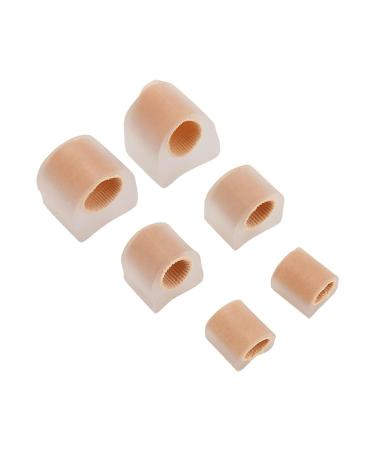 Comfortable Toe Corrector Spacer for Bunions - 3 Pair Set, Prevent Friction & Overlapping Toes, Ring Sleeve Design - Nail Problems Relief - Buy Online on GoSupps.com