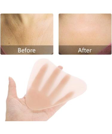 Silicone Pad for Cleavage Anti-wrinkle Transparent Self-adhesive Chest Pad Breast Care to Eliminate and Prevent Breast Wrinkles Skin Care Lifting Washable Reusable(Dreieckform) - Buy Online on GoSupps.com