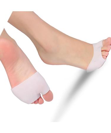 Buy Bunion Corrector Pads - Gel Foot Cushion & Big Toe Separator for Metatarsal Relief | Non-Slip Half Toe Design | International Shipping Available - Buy Online on GoSupps.com
