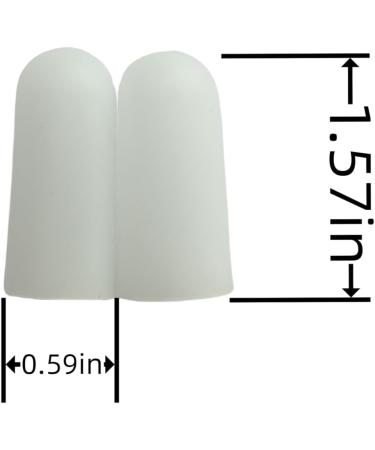 WHTCHSU 10 Pcs Gel Toe Cap Silicone Toe Protector Toe Guards for Feet Protect Toe and Provide Relief from Corns Callus Blisters Ingrown Toenails Toenails Loss - Size Small 10pcs - Buy Online on GoSupps.com