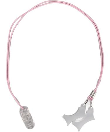 Multifunctional Pink Hearing Aid Clip Lanyard | Prevent Loss & Travel Friendly (Binaural) - Buy Online on GoSupps.com