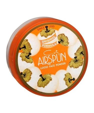 Coty Airspun Loose Face Powder Translucent Extra Coverage 2.3 oz (65 g) (Pack of 2)
