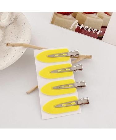 ZEVONDA 26 PCS No Crease Hair Clips - Hair Styling Hairpins for Girls Women, Yellow - Buy Online on GoSupps.com