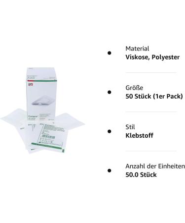 Curapor Surgical Wound Dressing Sterile 10cm x 8cm - 50 Pieces | International Shipping Available - Buy Online on GoSupps.com