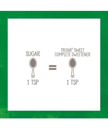 Truvia Sweet Complete Granulated All-Purpose Calorie-Free Sweetener from the Stevia Leaf 16 oz Bag (Pack of 1) Granulated All-Purpose Stevia - Buy Online on GoSupps.com