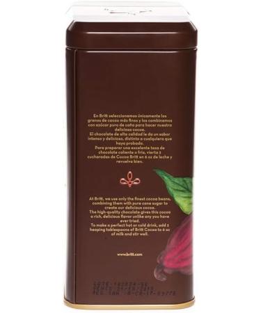 Cafe Britt Gourmet Hot Cocoa 14.1 Ounce Can - Buy Online on GoSupps.com
