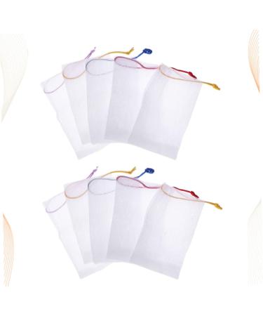 Cleansing Foaming Nets 20pcs Native Face Wash Soap Saver Pouch Soap Mesh Holder Bubble Net Handmade Soap Bath Soap Cleasing Milk Grid Natural Soap Mesh Bag Soap Mesh Pouch - Buy Online on GoSupps.com