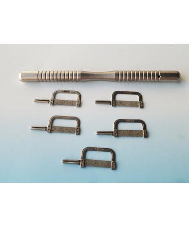 Buy Dental Reciprocating IPR System Kit - 5pcs Automatic Strips & Manual Handle for Orthodontic Use | International Shipping - Buy Online on GoSupps.com