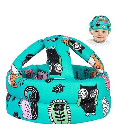 Baby Head Protector for Crawling Infant Safety Helmet & Walking Baby Helmet for Age 6-36 Months Blue Forest(1pc)