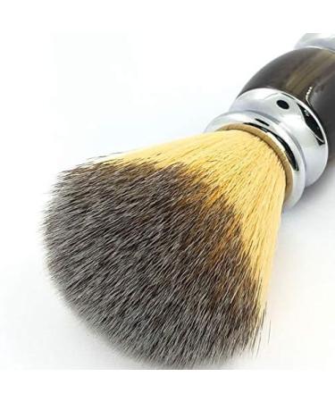 Bassulouda Synthetic Razor Brush - Durable Travel Brush for Perfect Wet Shaving with Shaving Soap - Buy Online on GoSupps.com