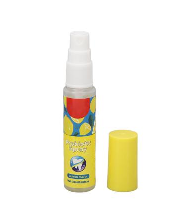 20ml Moisturizing Lemon Mouth Spray for Bad Breath Portable Cleaning Oral Care Spray for Fresh Breath